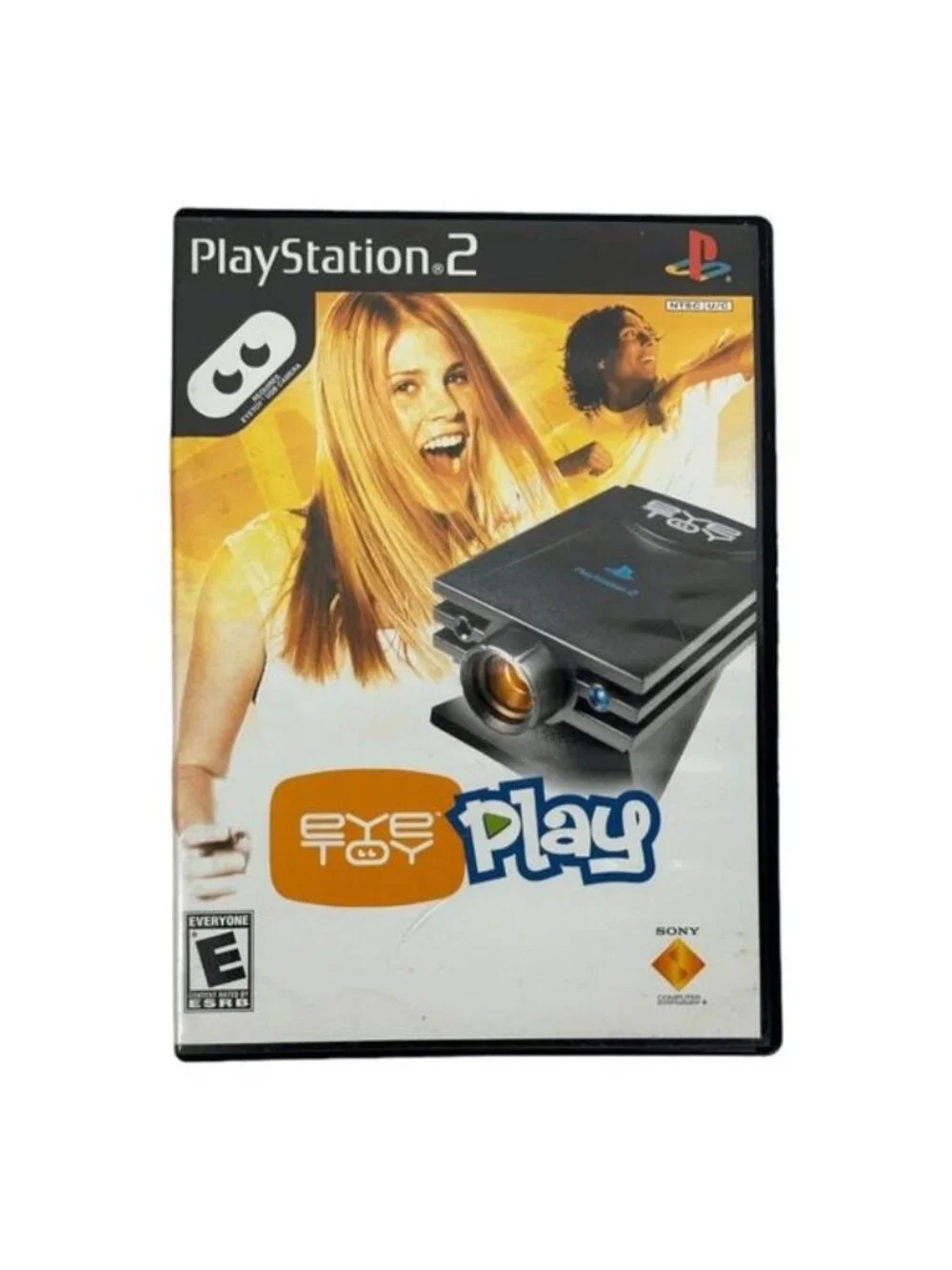 EyeToy Play Playstation 2 Sony Interactive Entertainment E Rated Case & Disc